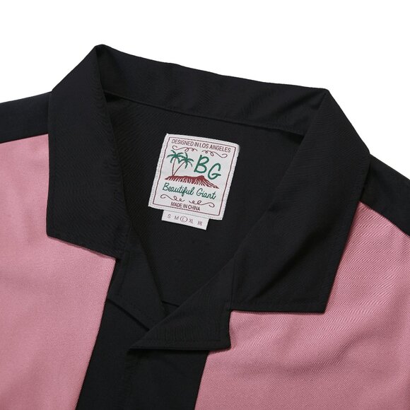 Men's Vintage Bowling Shirts Beach Shirts - Picture 3 of 5